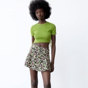 Zara floral skort (skirt)